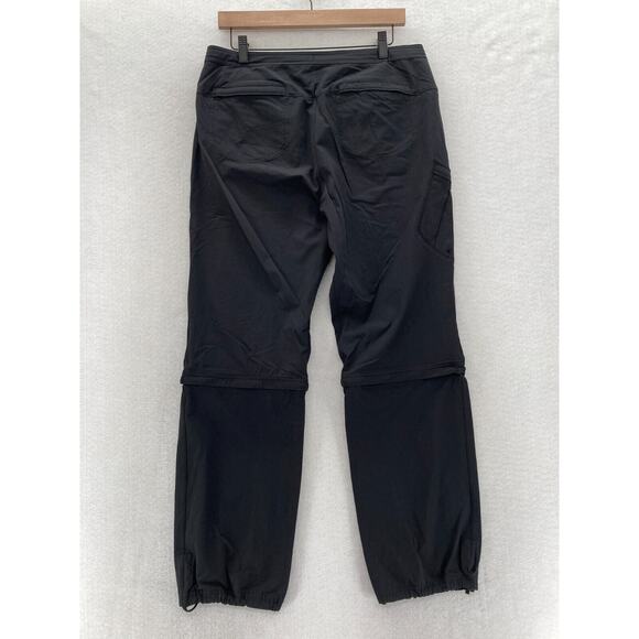 Mountain Hard Wear Hiking Pants Women's 10/30 Black Nylon Stretch Convertible - Picture 13 of 13